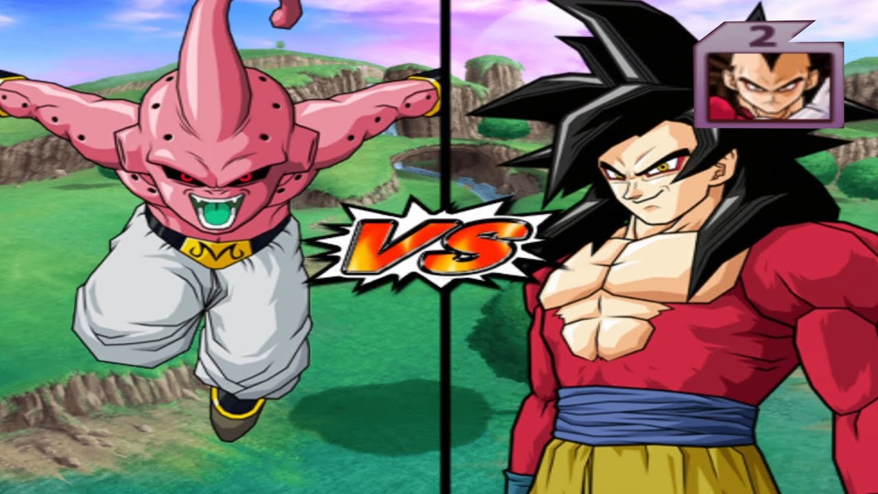Kid Buu VS SSJ4 Goku and Vegeta - The rematch! || DBZ Budokai Tenkaichi 3 HD Gameplay