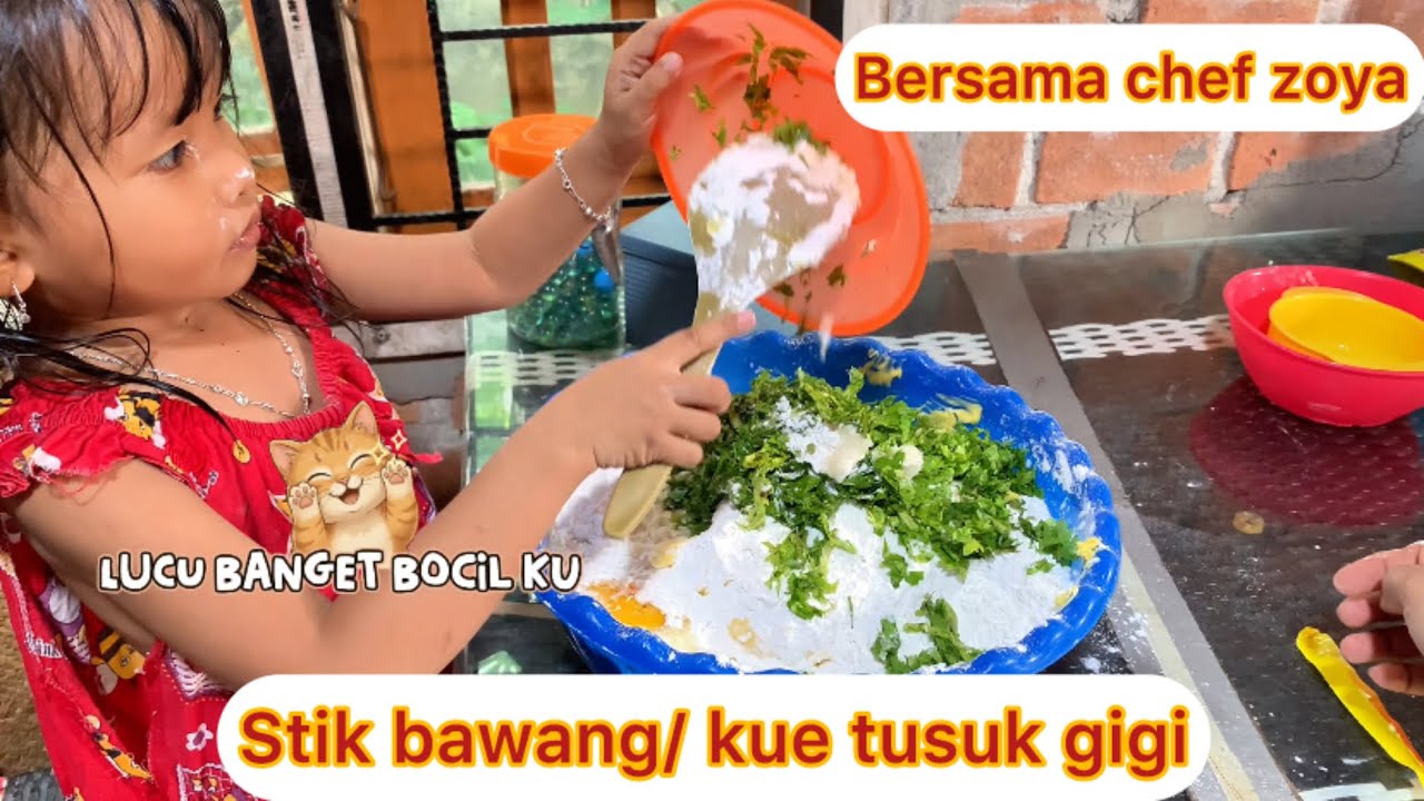 Resep dan cara bikin stik bawang / tusuk gigi