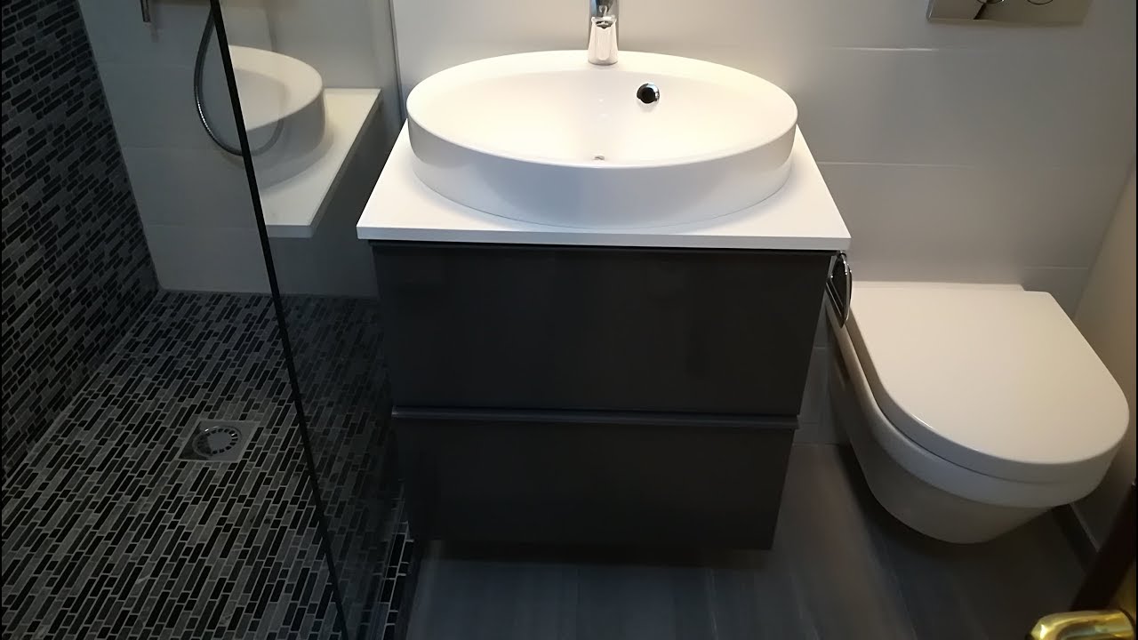 renovare baie cabina dus construita,mozaic