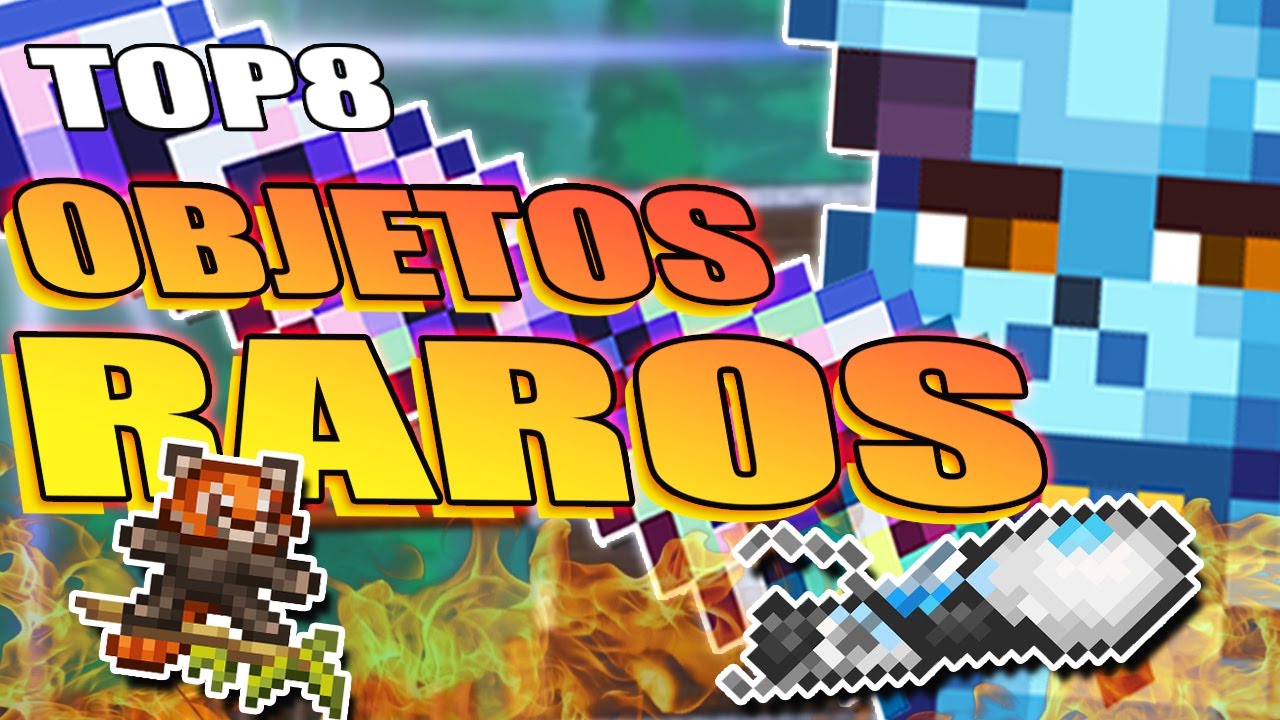 TOP 8 OBJETOS MAS DIFÍCILES (CASI IMPOSIBLES) DE CONSEGUIR EN TERRARIA 1.4  -  LOS OBJETOS MAS RAROS
