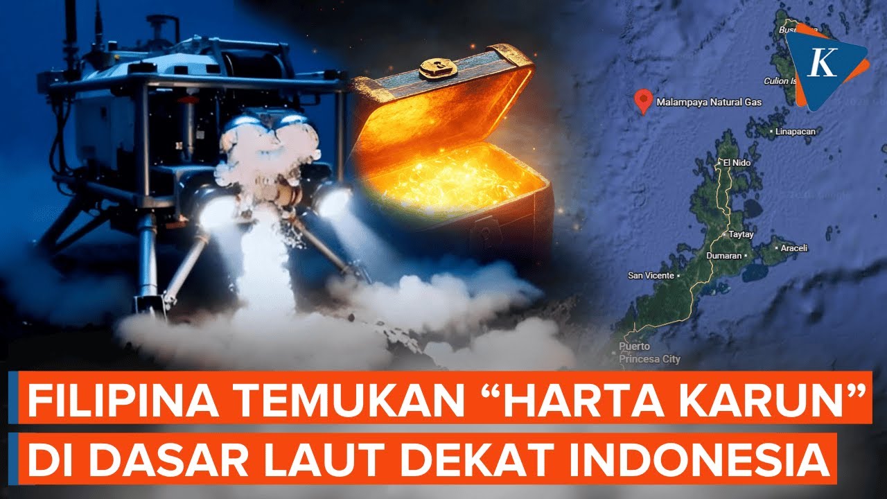 Filipina Temukan “Harta Karun” di Dasar Laut, Dekat Indonesia