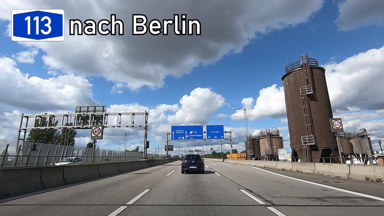 Germany: A113 Schönefelder Kreuz - Berlin