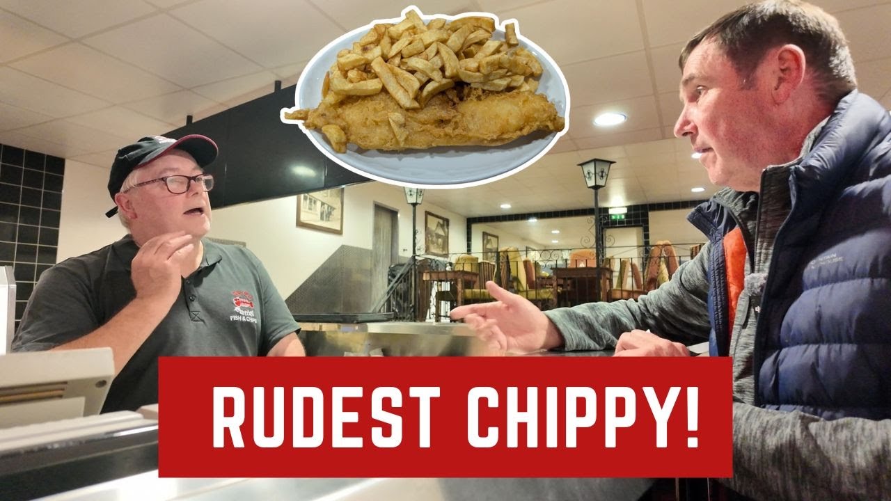 The UK'S RUDEST CHIPPY! I Approached The Owner!
