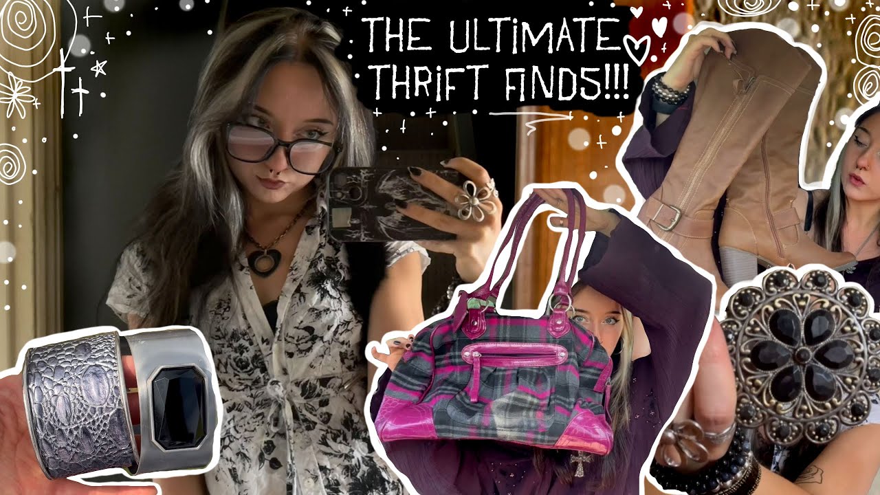 massive car boot thrifting (2000s, vintage, clothing, shoes, jewellery!) ✮˚.⋆
