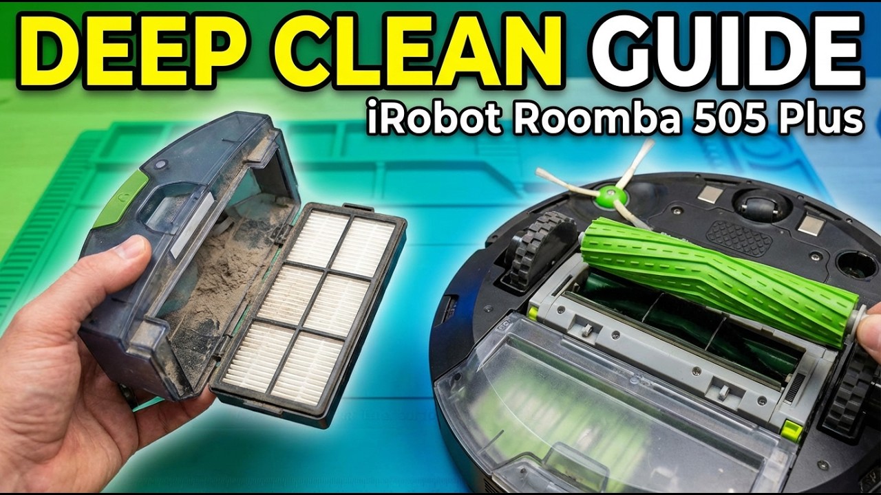 iRobot Roomba 505 Plus — как чистить