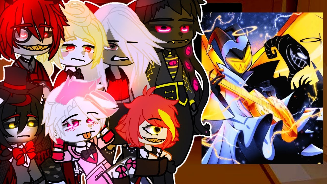 Hazbin Hotel react to Hazbin Hotel 💜Gacha react to TikTok