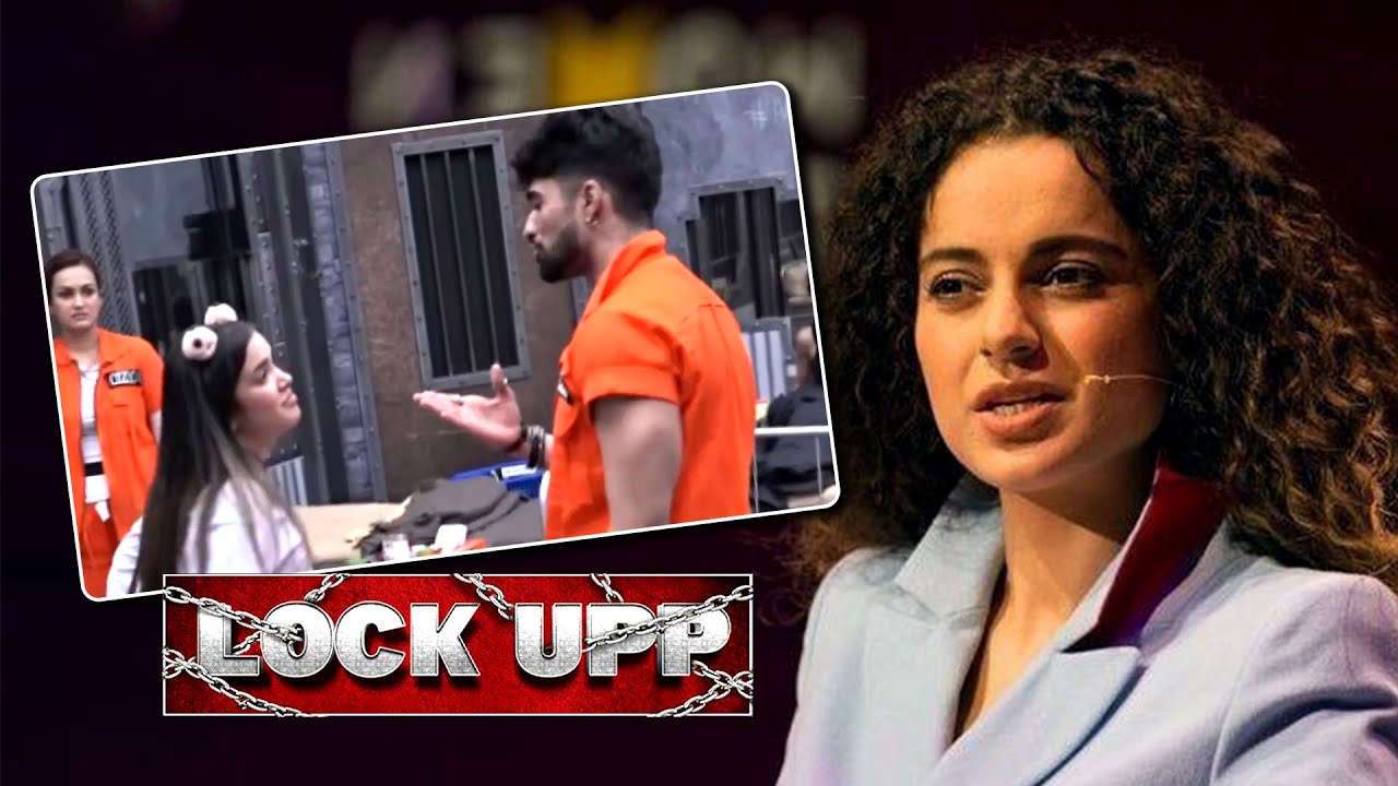 Kangana Ranaut Reacts To Zeeshan Khan & Azma Fallah's Controversy In Lock Upp | Lehren Small Screen