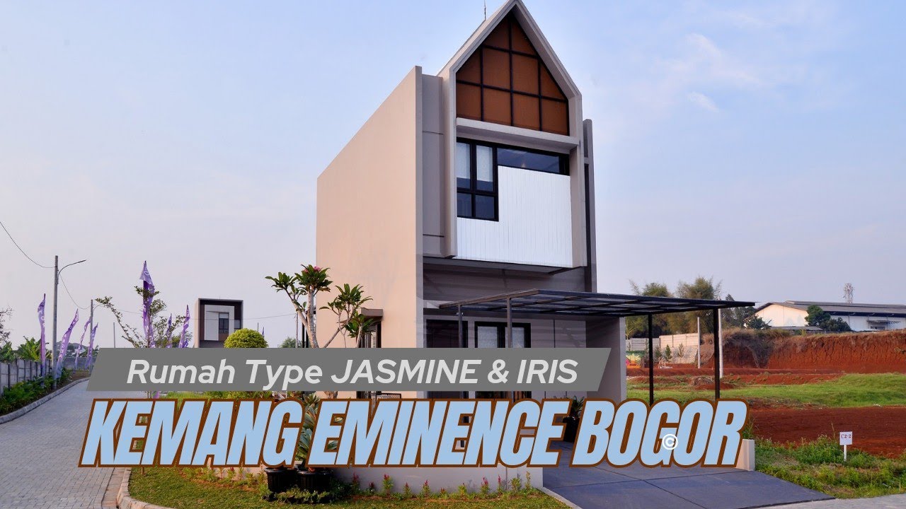 Rumah Full Bata Merah Paling Laris Di Bogor | Perumahan Kemang Eminence Type Jasmine & Type Iris