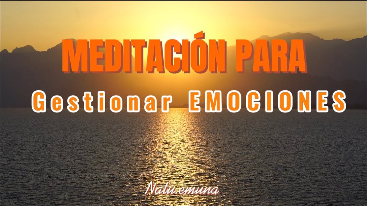Meditación guiada para gestionar emociones difíciles 