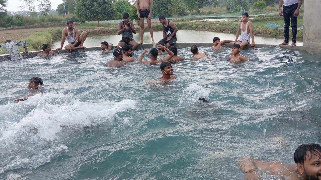 Water pool water saving how to YouTube waterproof water swimming pool video