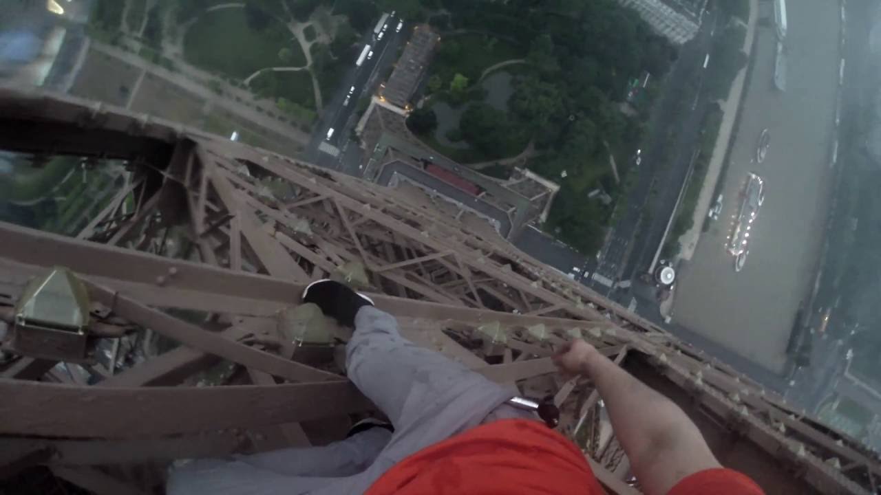 CLIMBING THE EIFFEL TOWER + DRONE