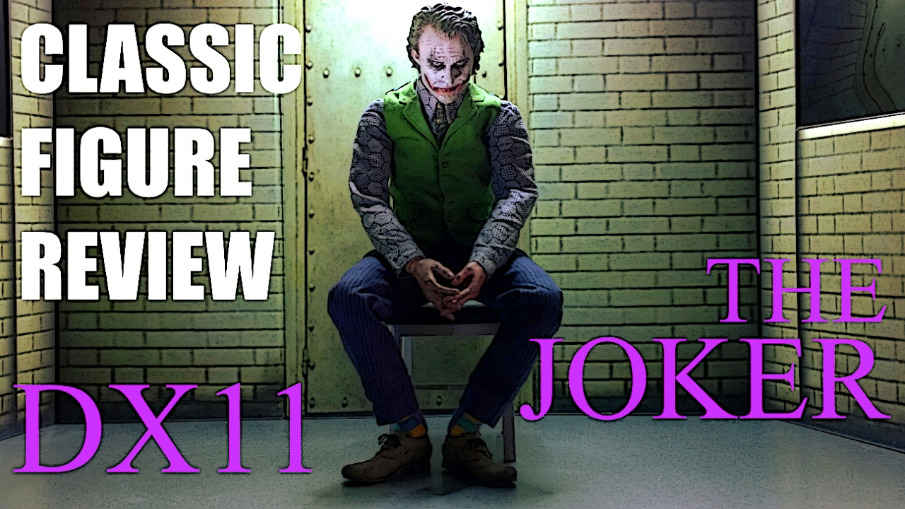 CLASSIC FIGURE REVIEW. HOT TOYS DX11 JOKER ( THE DARK KNIGHT )
