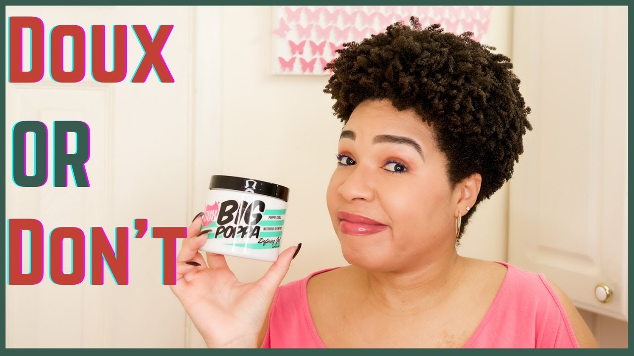 Я попробовала гель Doux Big Poppa для мытья и укладки волос Doux Wash N Go для волос 4 типа | Пер...