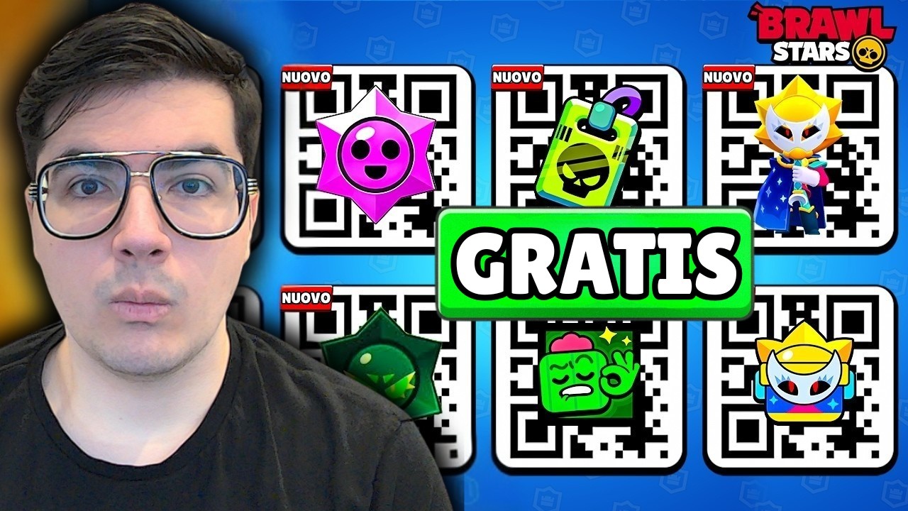 TUTTI I NUOVI QR CODE GRATIS DI BRAWL STARS!