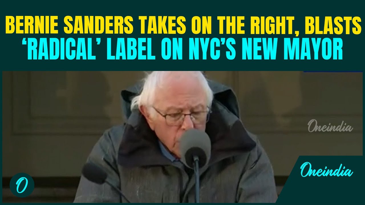 Bernie Sanders’ FIERY SPEECH At Mamdani’s Inauguration: SLAMS ‘Radical, Communist’ Allegations