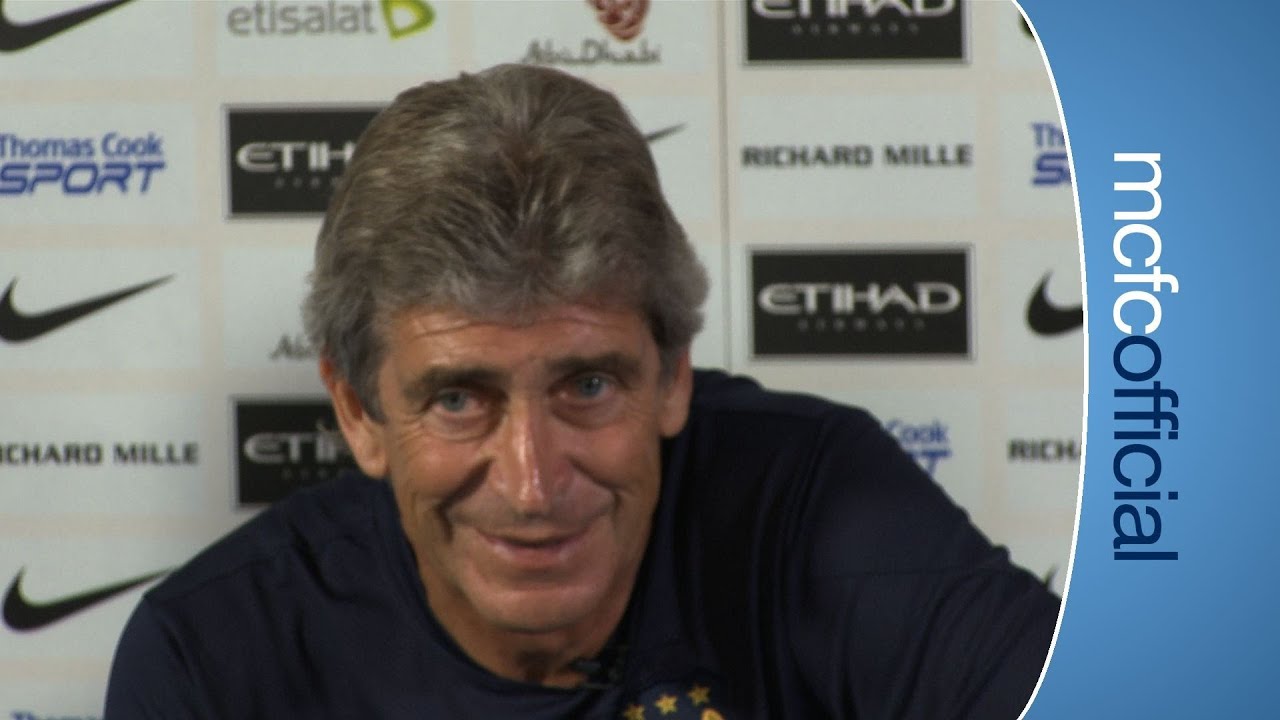 Manuel Pellegrini's 1st City Press Conference