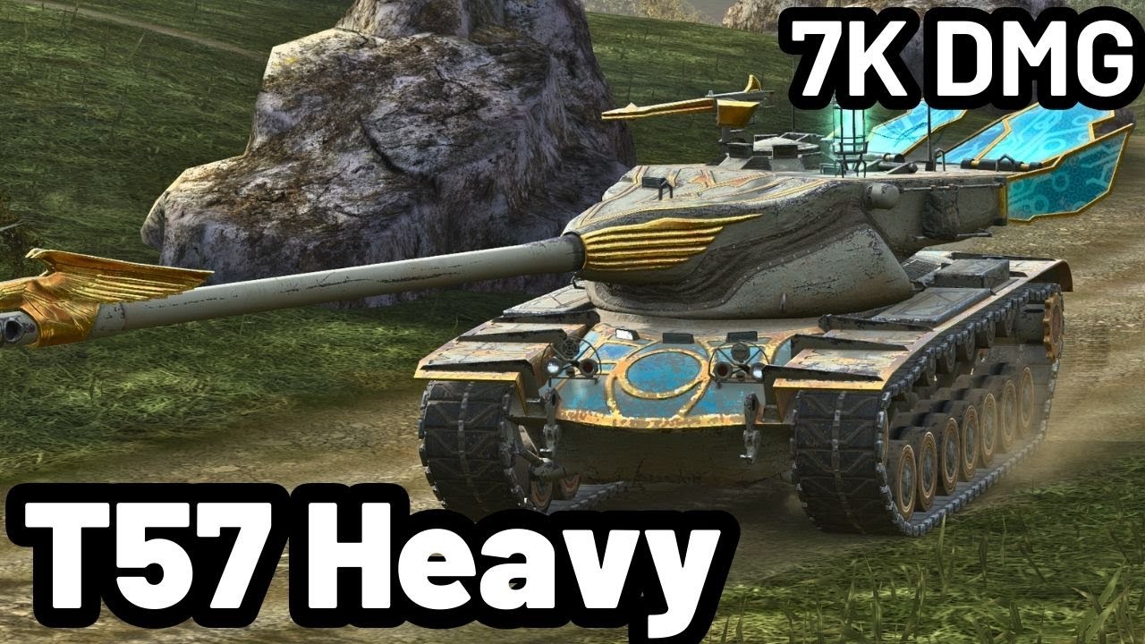 T57 Heavy | 7K DAMAGE | 2 KILLS | WOT Blitz Pro Replays