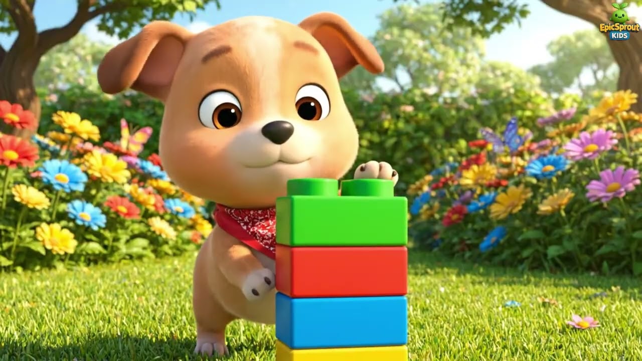 Italian | La Torre più Traballante | The Wobbliest Tower Ever | kids song