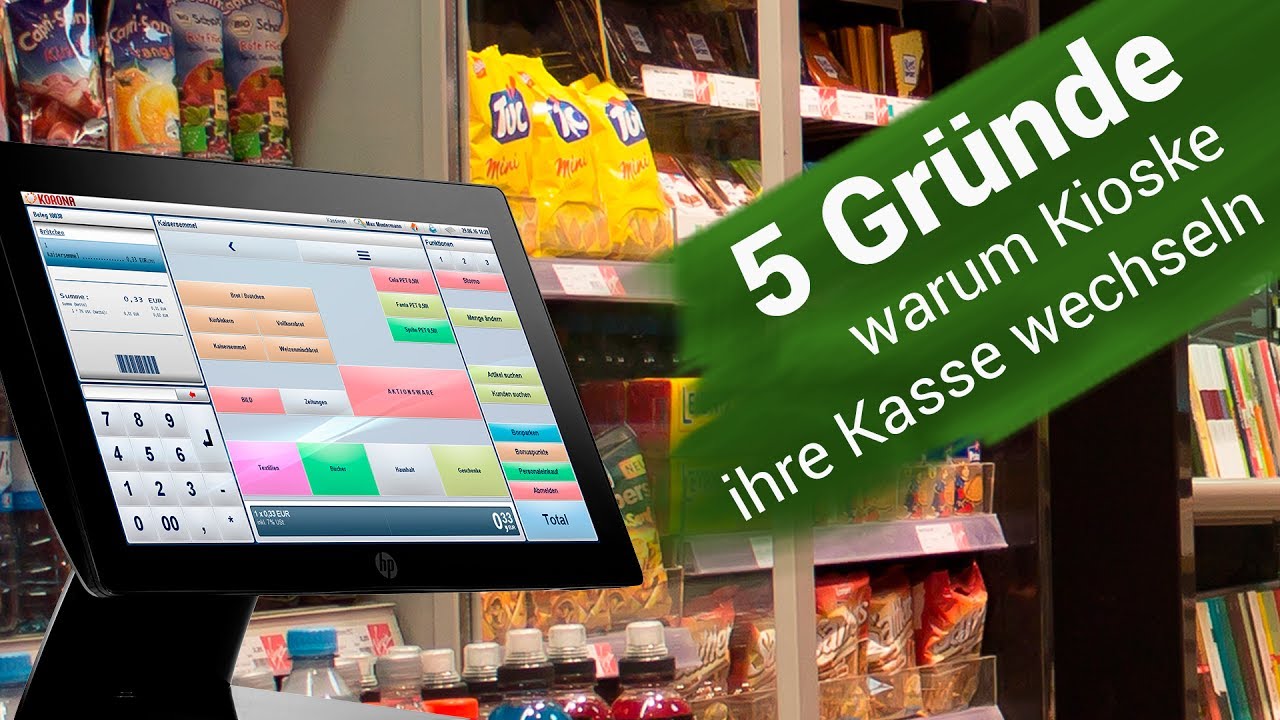Kassensystem Kiosk - KORONA