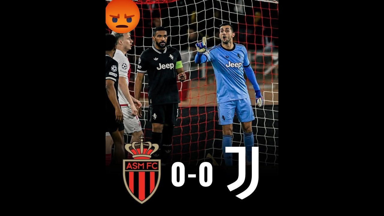 AMISTOSO OU JOGO DE COMPADRES?//Mônaco 0x0 JUVENTUS 