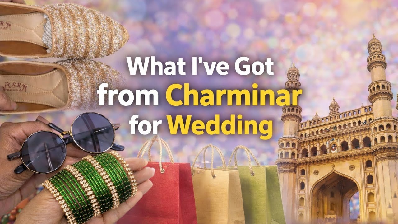 What I got from charminar for wedding❤️🤩 | How useful products for wedding | Must buy products 🥰