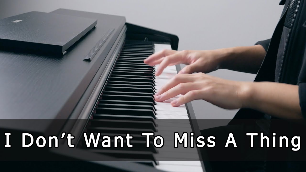 I Don't Want To Miss A Thing - Aerosmith (Piano Cover by Riyandi Kusuma)