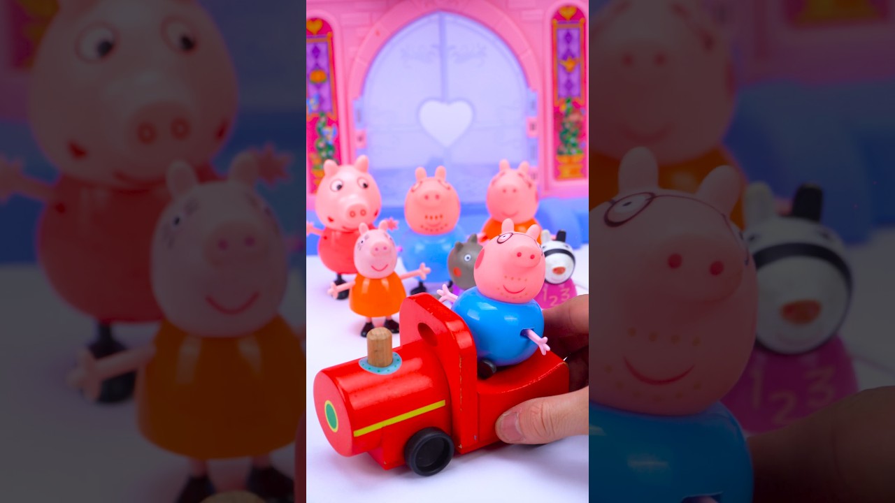 Satisfying with Unboxing Ultimate Peppa Pig Collection Toy Set ASMR #relaxing #peppapig #asmr