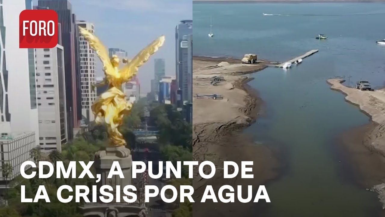 CDMX en crisis hídrica: ¿Cuándo se quedará sin agua? - A Las Tres