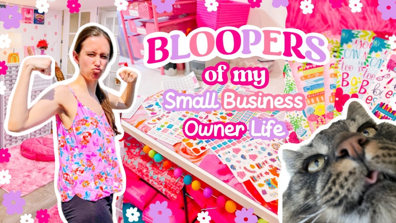 Small Business Owner BLOOPERS 🤪 Get Ready to Laugh! ✨