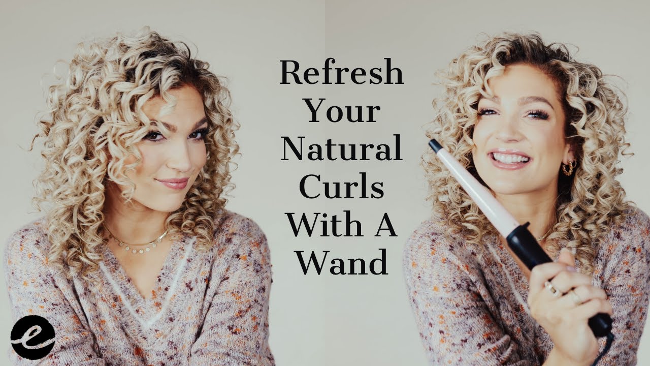 How To Refresh Natural Curls With A Wand