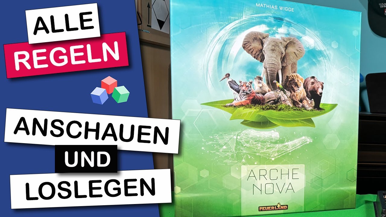 Arche Nova - Brettspiel Anleitung - Alle Regeln