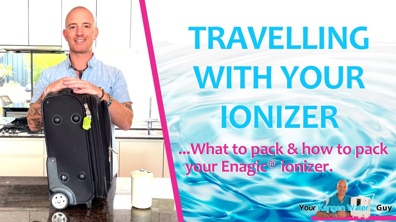 How To Pack Your Enagic® Ionizer For Travelling