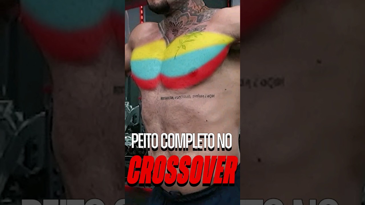 TODOS os feixes do peito no CROSSOVER #laerciorefundini #treino #academia #musculacao #hipertrofia