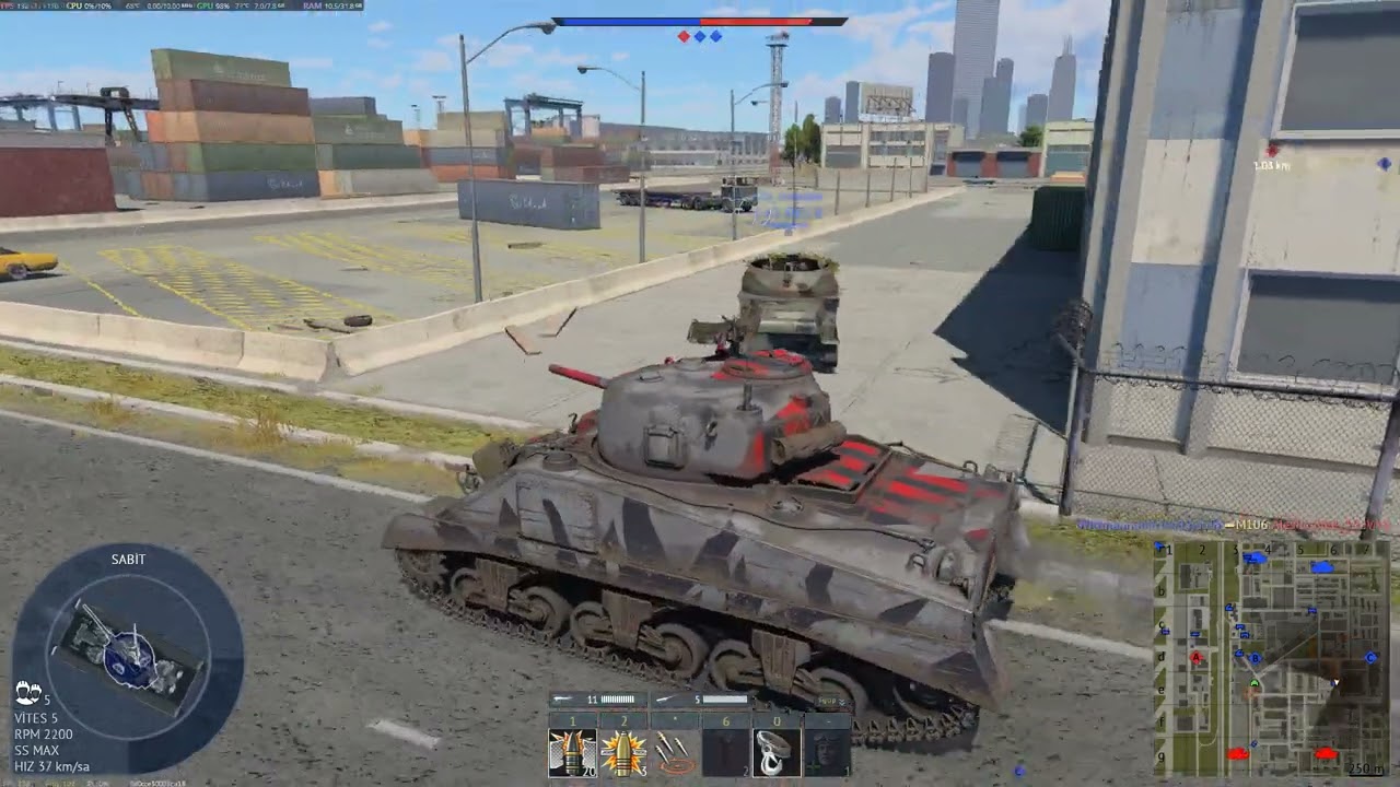 War Thunder 3.7 amerika