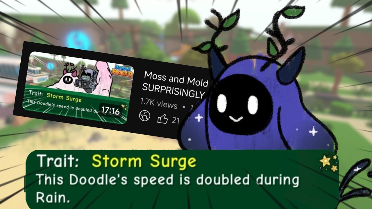 HT Moss strikes again in rain team! - Doodle World Pvp
