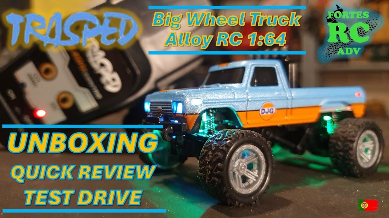 TRASPED - Big Wheel Truck - Alloy - 1:64