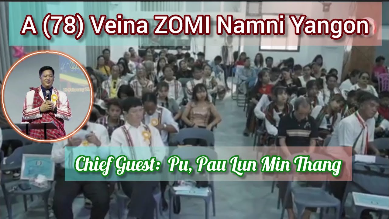 ZOMI Namni-Yangon Chief Guset: Pu, Pau Lun Min Thang #zomi 