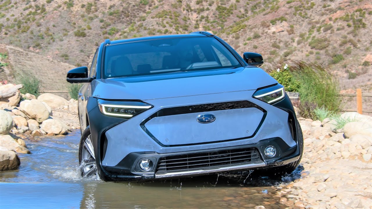 Новый 2022 Subaru Solterra - компактный внедорожник Pure-Electric