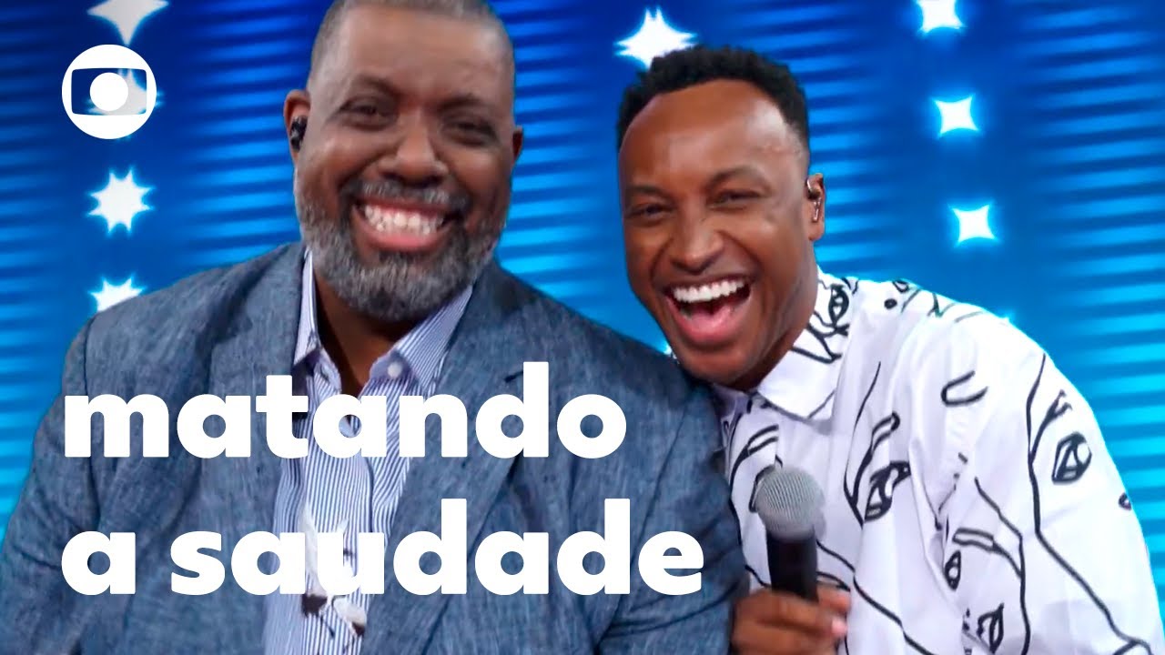 Thiaguinho e Péricles relembram os tempos de Exaltasamba | Altas Horas | TV Globo