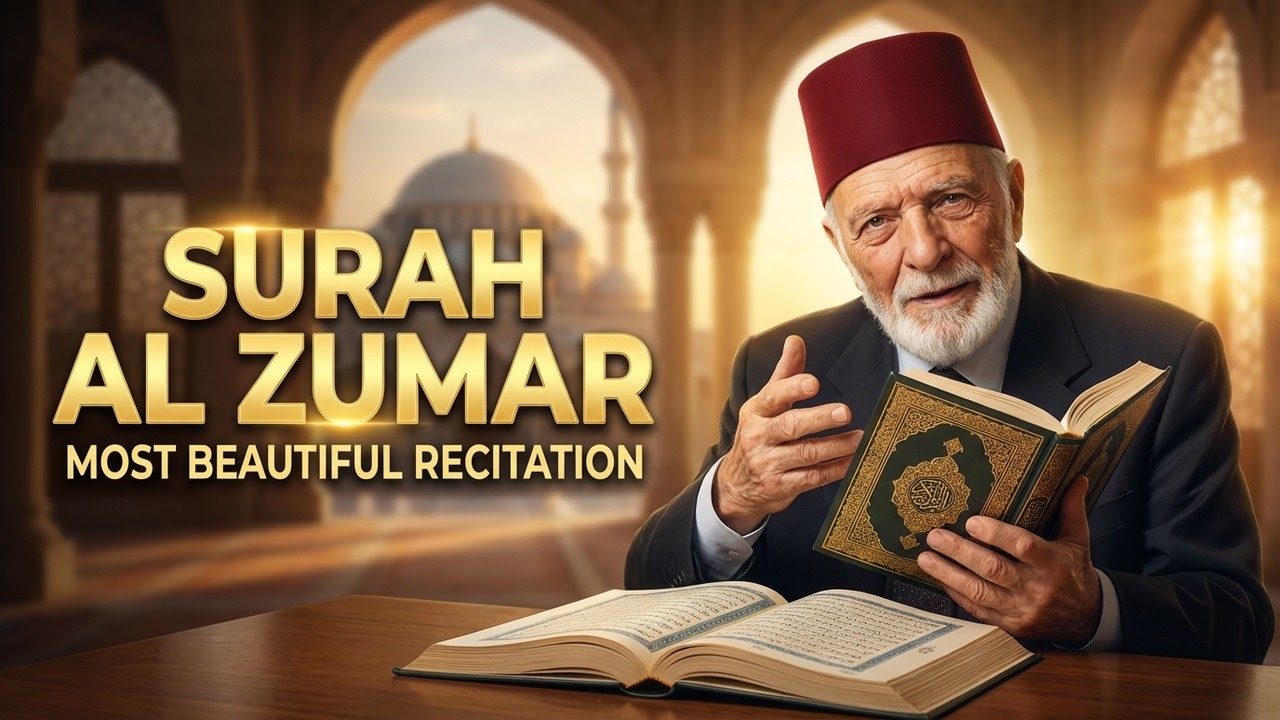 Surah Al Zumar سورة الزمر | Most Beautiful Quran Recitation By Sheikh Mohamed Rashad Al Sharif