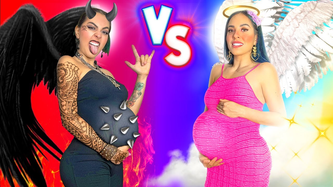 EMBARAZADA BUENA 😇 VS EMBARAZADA MALA 😈 | Karla Bustillos