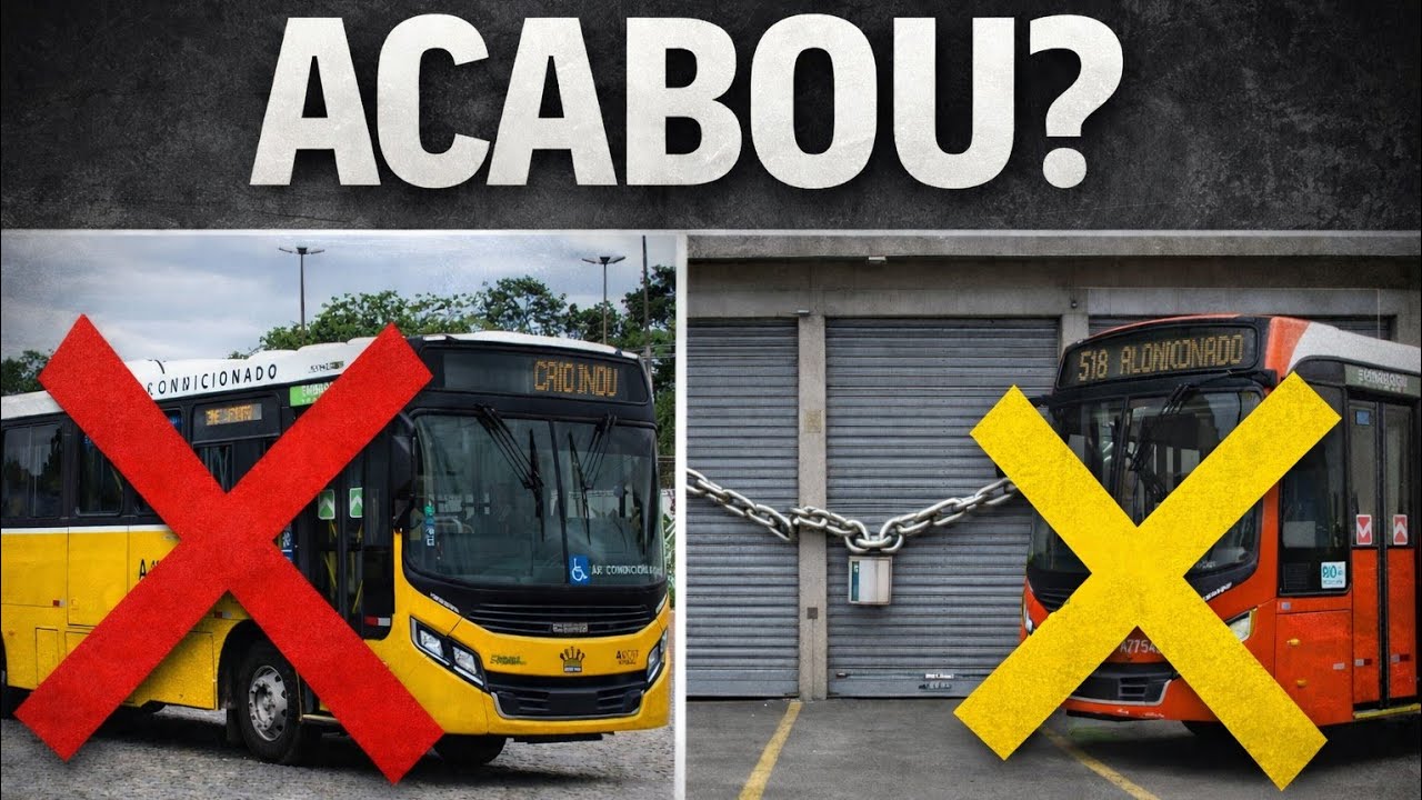 ACABOU!!! PREFEITURA LACRA GARAGENS REAL E VILA ISABEL 🚫🚍 QUAL O FUTURO DOS ÔNIBUS DO RIO? 🤔