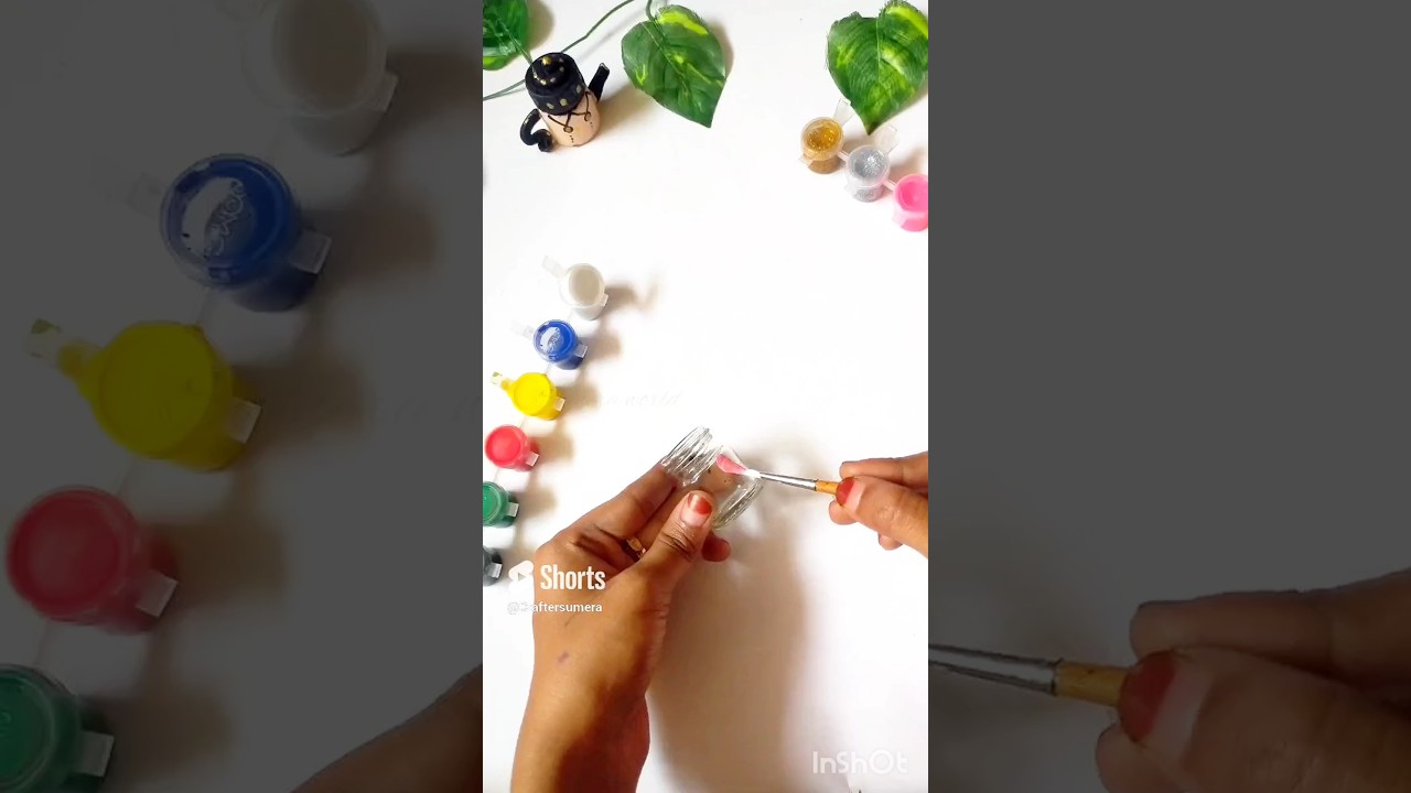 Empty paint bottle reuse ideas 😱|