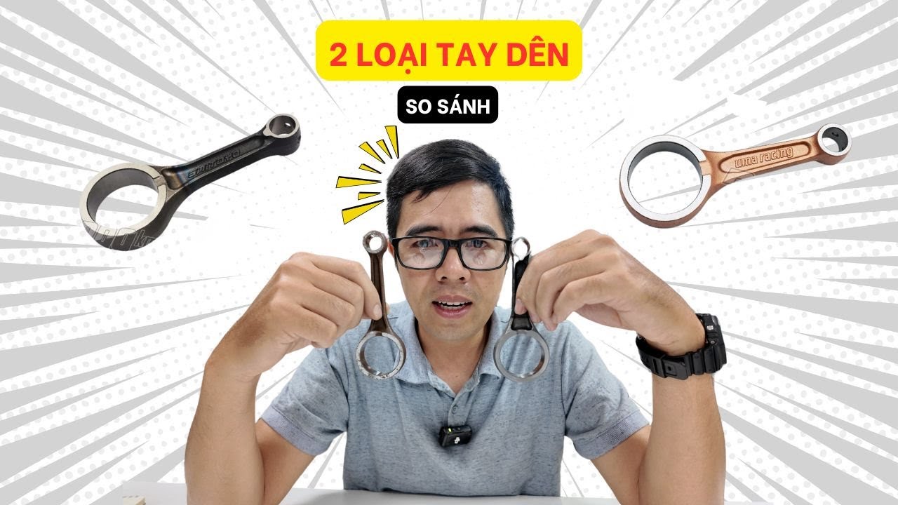 So sánh tay dên đen và tay dên vàng