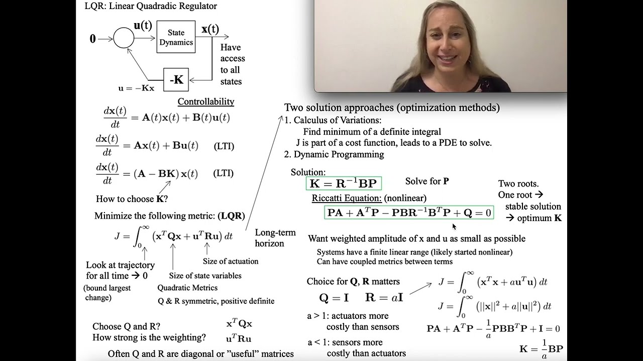 Overview of LQR for System Control