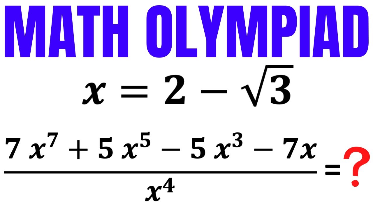 Math Olympiad Question | How to Think Outside the Box | Math Olympiad Preparation