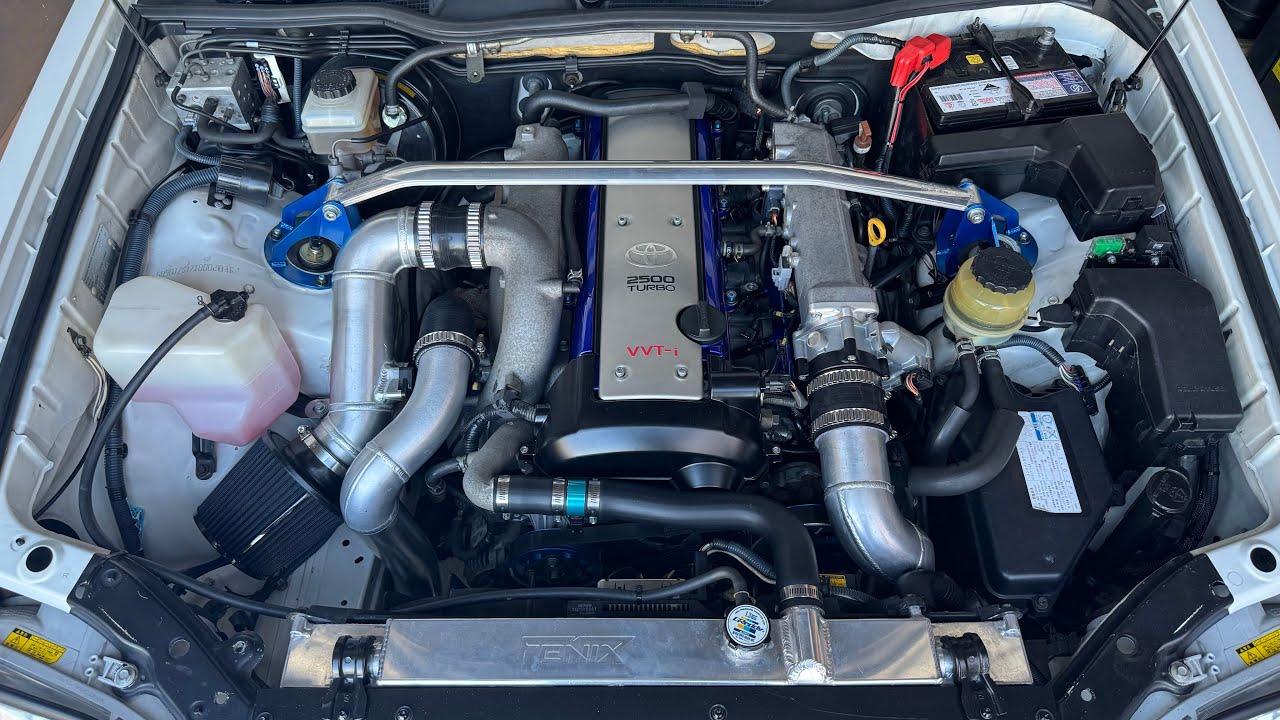 JZS171 Crown 1JZ engine bay RESCUE