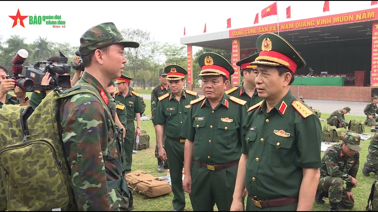 Đại tướng Phan Văn Giang kiểm tra Lữ đoàn Đặc công bộ 113 và Trung đoàn 165  - Báo QĐND