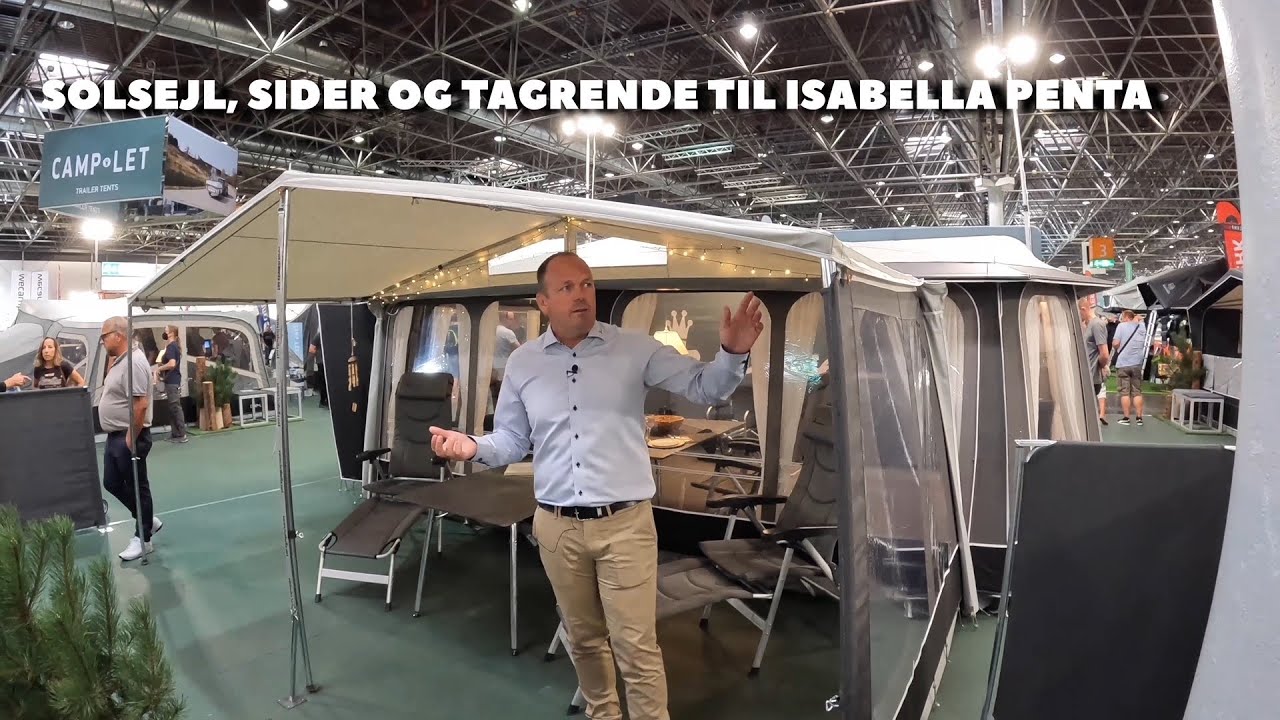 Isabella front solsejl til Penta med mulighed for sider og tagrende