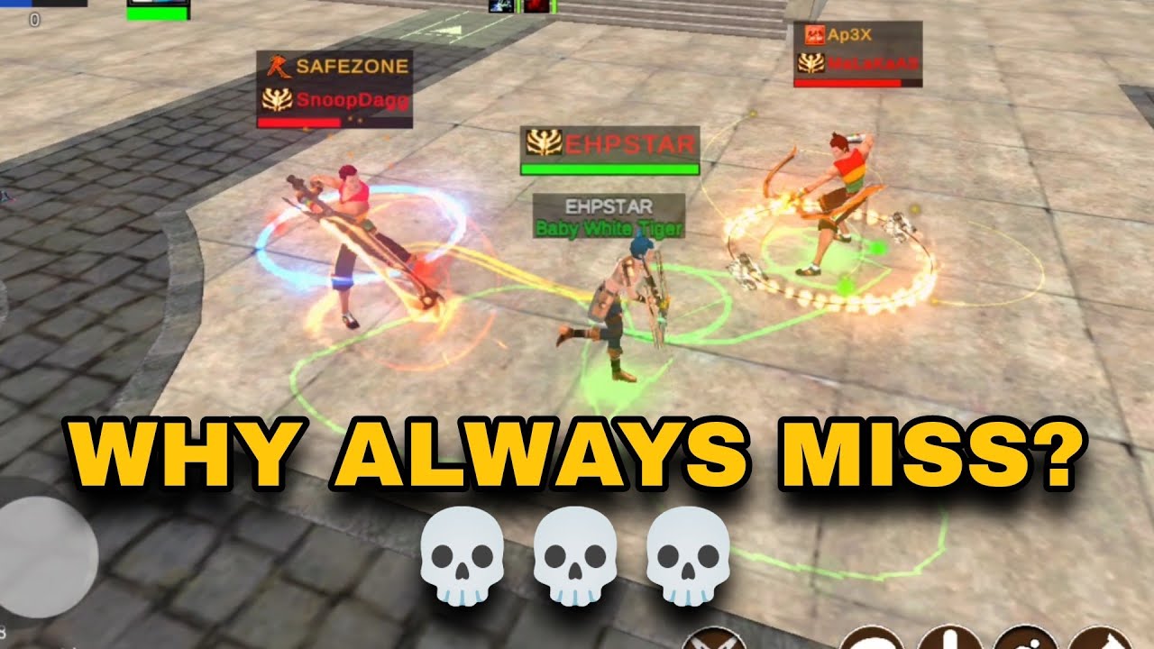 RAN Mobile: The Master Class - My Level 130 Archer vs. Level 148 Archer and Level 150 Swordsman